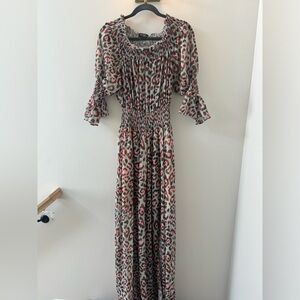 PatBO cheetah maxi dress